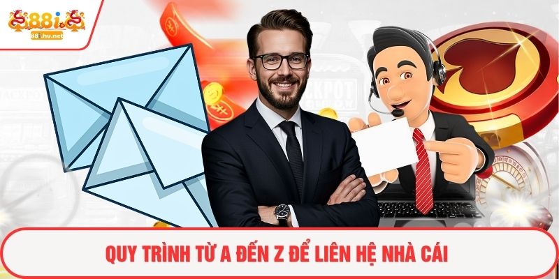 Quy trình từ A đến Z để liên hệ nhà cái