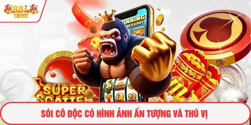 Sói cô độc có hình ảnh ấn tượng và thú vị